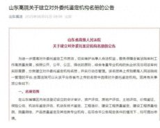 山东高院对外委托鉴定机构名册新规或存两大隐忧